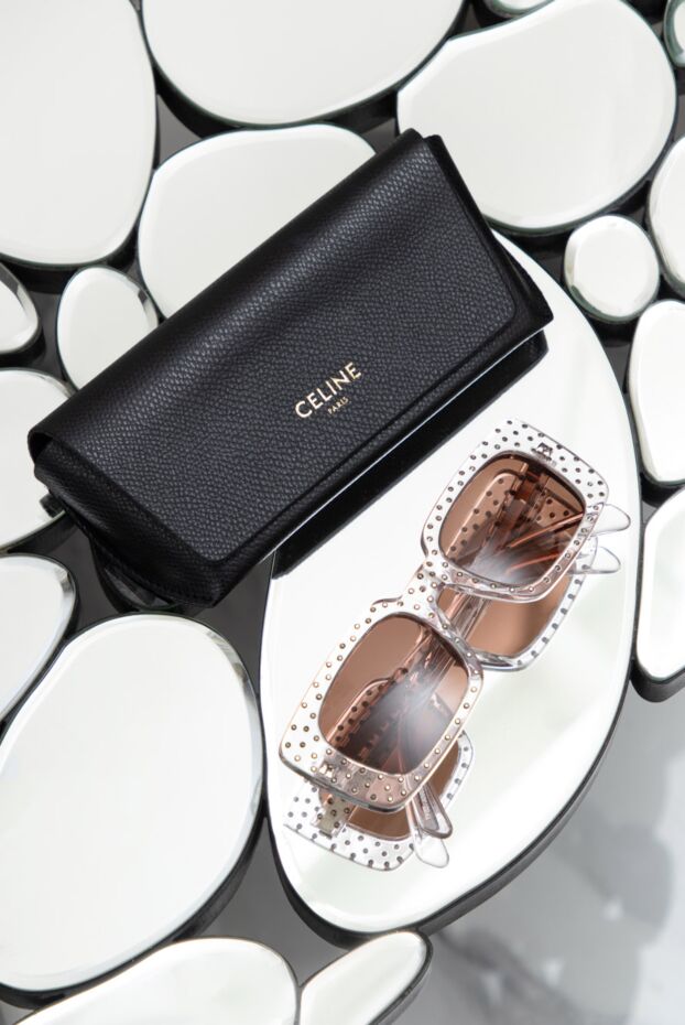 Celine әйелдерге арналған cl4213is қызғылт күннен қорғайтын көзілдірік 173090 - фото 2