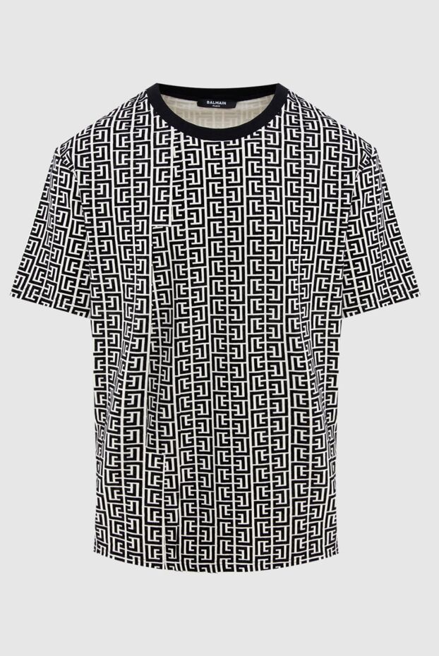 Balmain labyrinth graphic t-shirt in black and white
173179 - photo 1