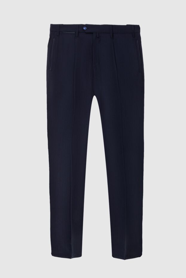 Stefano Ricci classic men's blue basic pants 173508 - photo 1