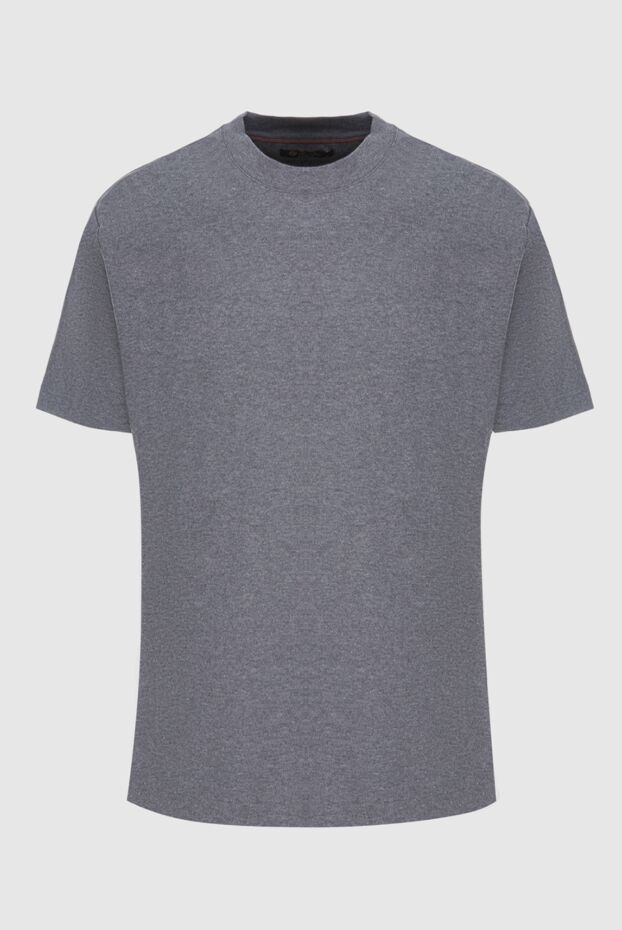 Loro Piana t-shirt in melange grey color made of thick cotton jersey
173576 - photo 1