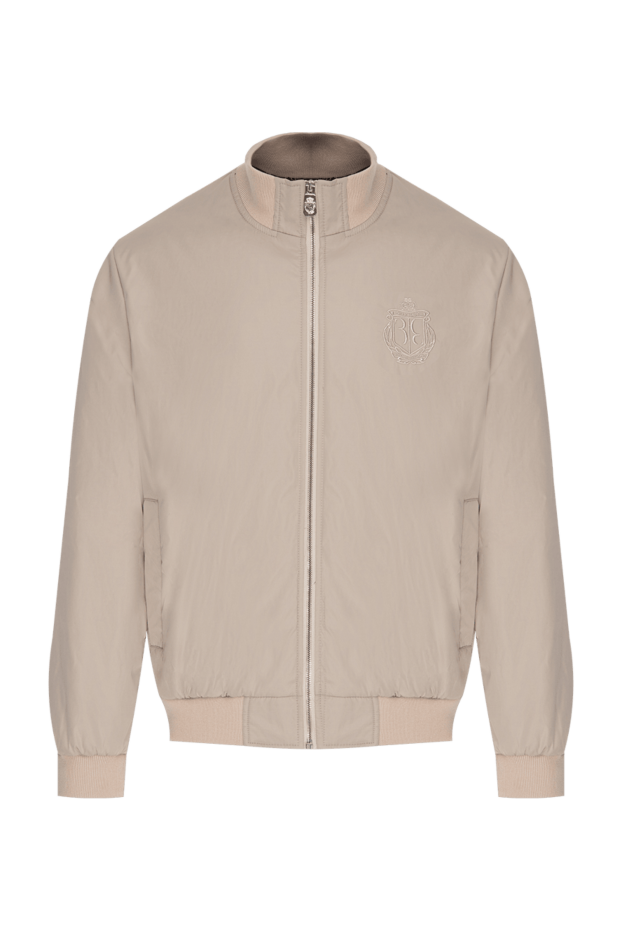 Billionaire beige zip-up jacket with stand-up collar and knit trim
173688 - photo 1
