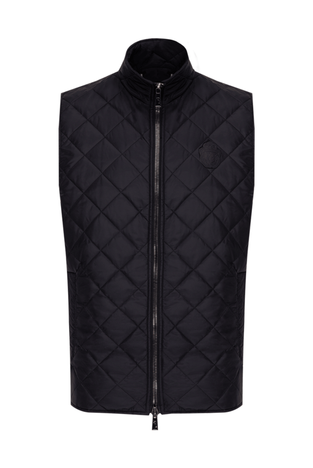 Billionaire men's black vest with logo patch 173690 - photo 1