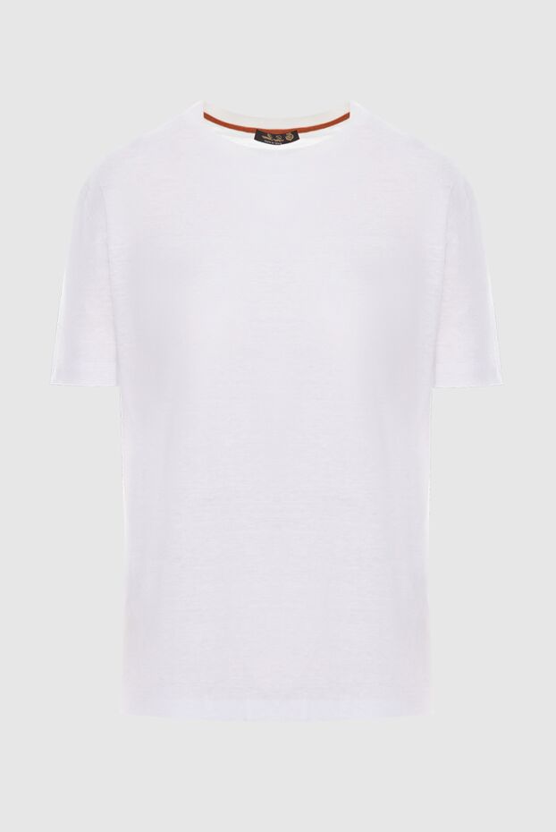 Loro Piana футболка женская базовая льняная белая 173693 - фото 1