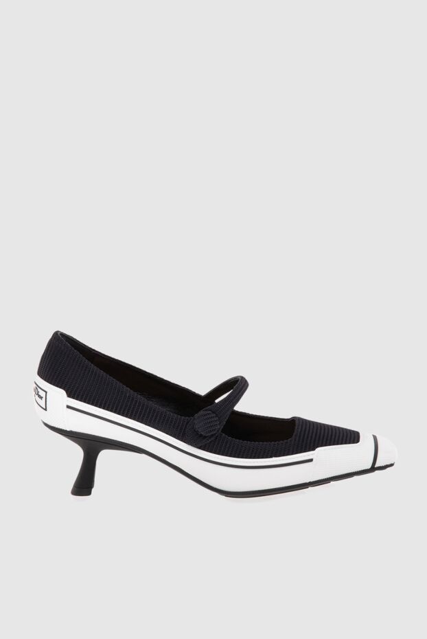 Dior women's black and white heeled pumps 173768 - photo 1