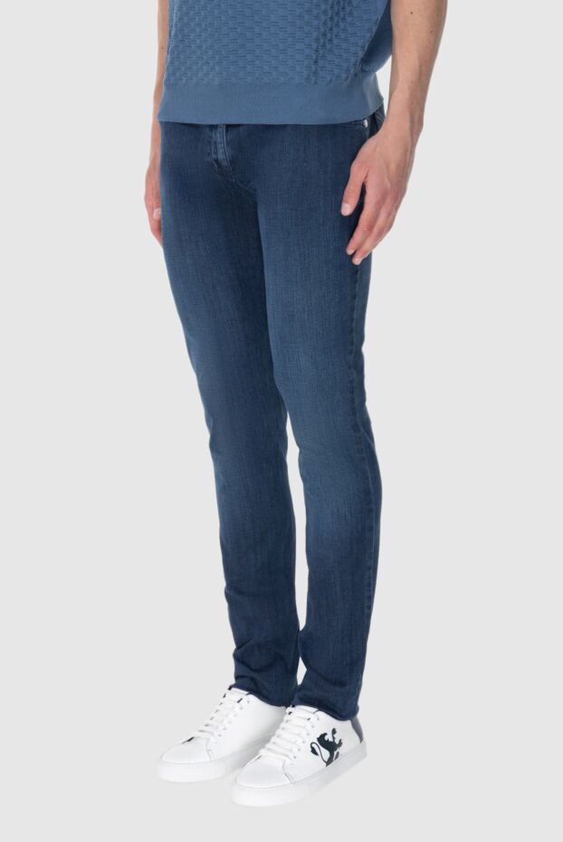 Zilli straight leg jeans in rich blue with contrast trim
173846 - photo 3