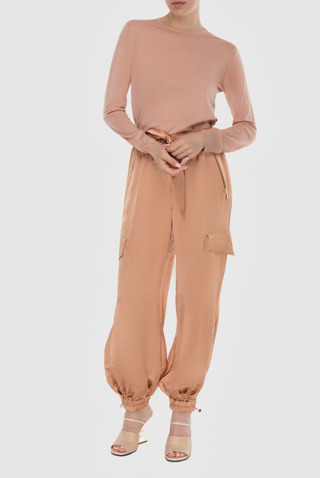 Loro Piana women's beige woolen jumper 174037 - photo 2