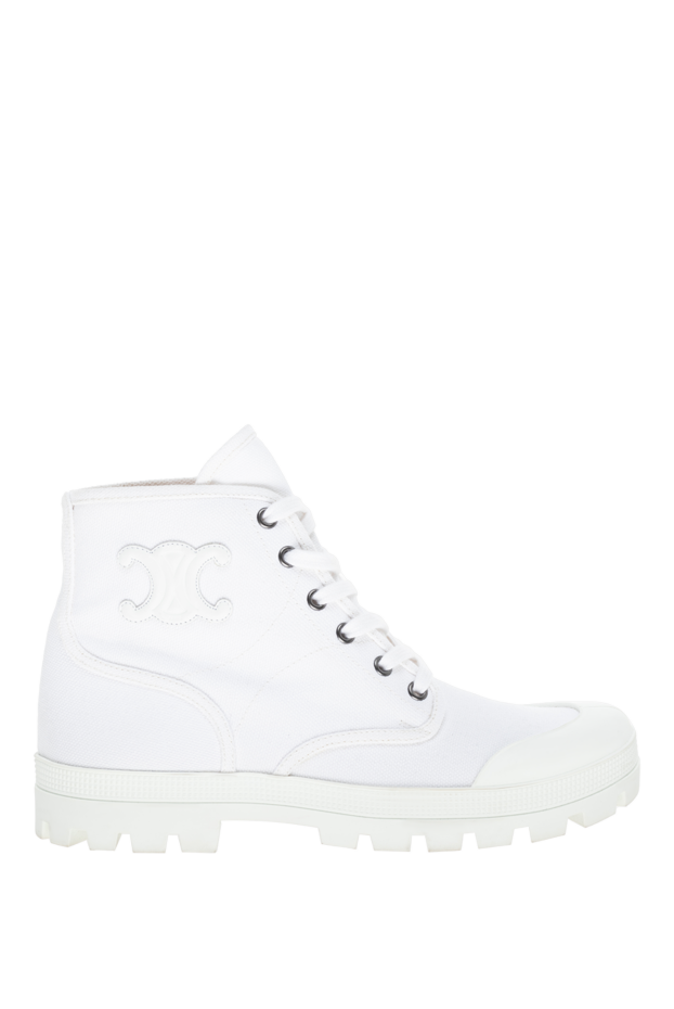 Celine white leather sneakers for women 174140 - photo 1