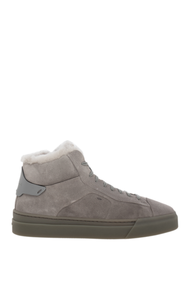 Santoni gray suede sneakers for women 174313 - photo 1
