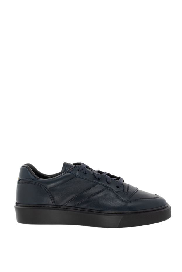 Doucal`s sneakers made of genuine leather with fur lining and dark sole
174399 - photo 1