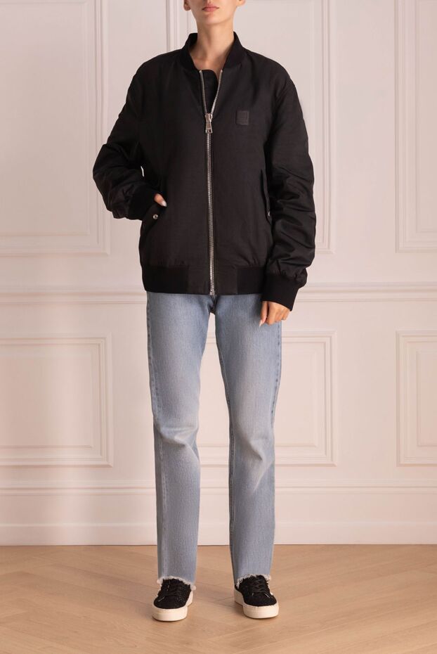 Balmain куртка из полиэстера черная мужская 174469 - фото 2