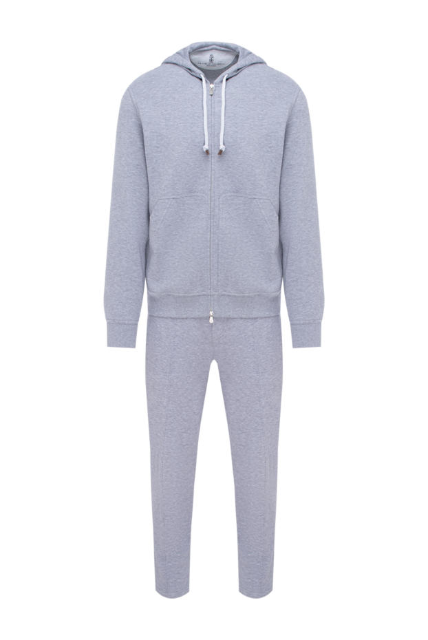 Brunello Cucinelli a soft melange jersey tracksuit with a hood.
174553 - photo 1