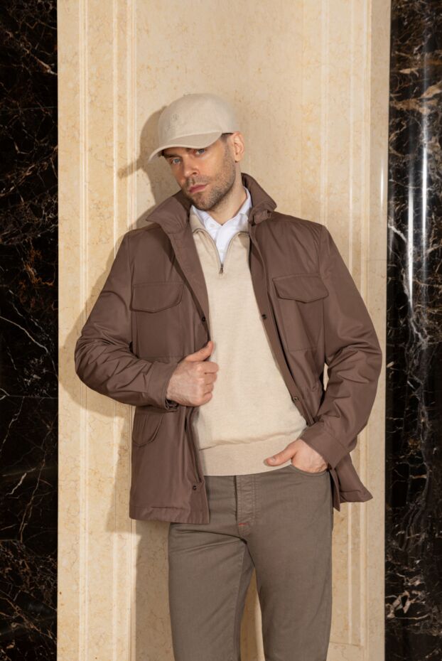 Loro Piana natural beige cashmere knitted troyer
 174612 - photo 2