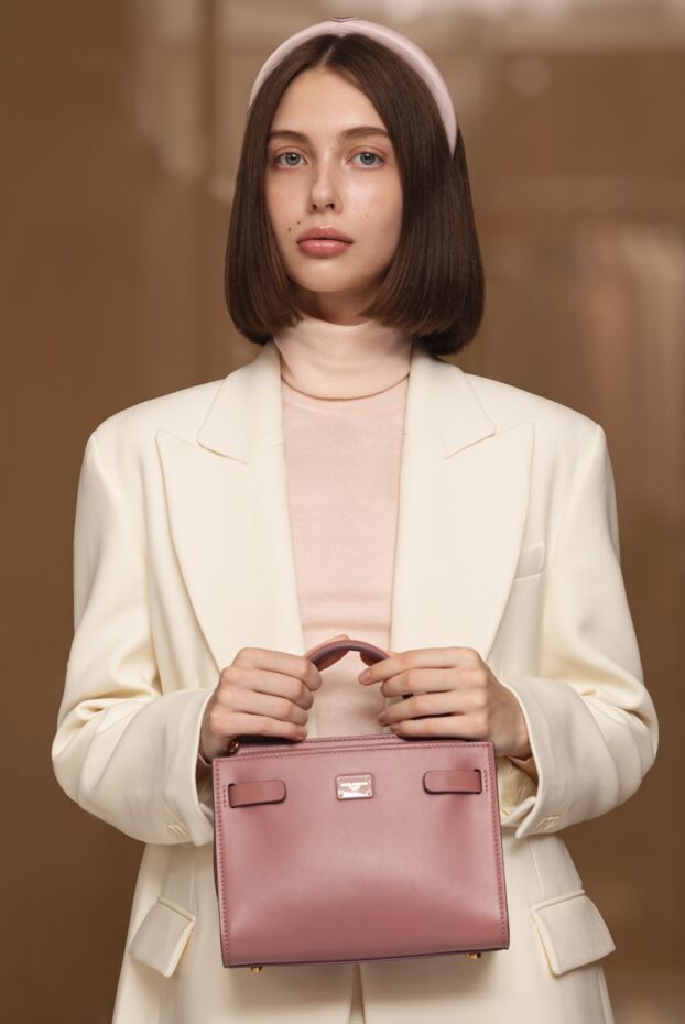 Loro Piana гольф кашемировый с отворотным воротником нежно-розовый женский 174615 - фото 2