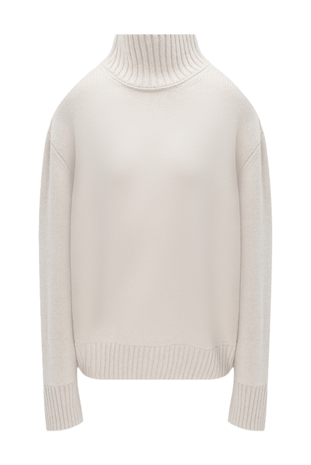 Loro Piana beige women’s oversized cashmere jumper 174738 - photo 1
