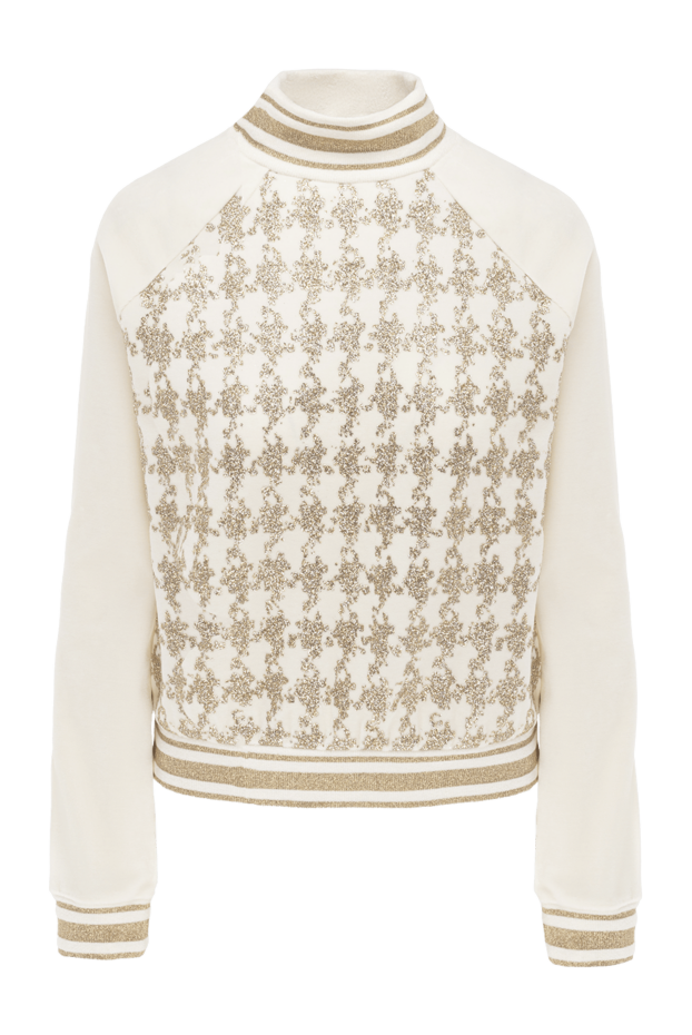 Balmain white cotton and polyester jumper for women 174879 - photo 1