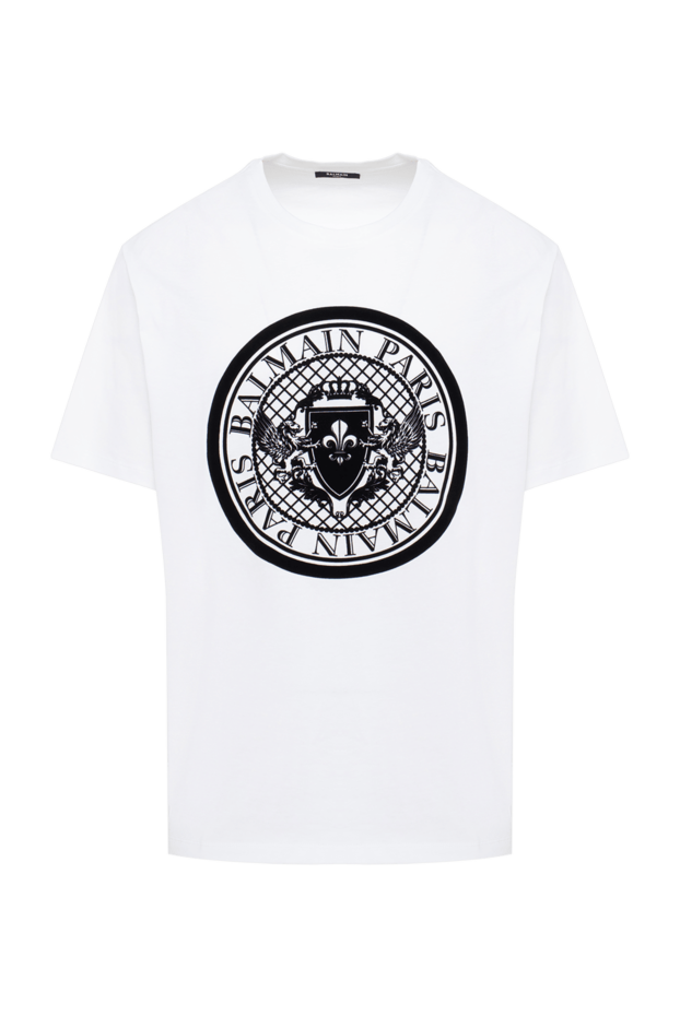 Balmain white t-shirt with accent monogram design
174880 - photo 1