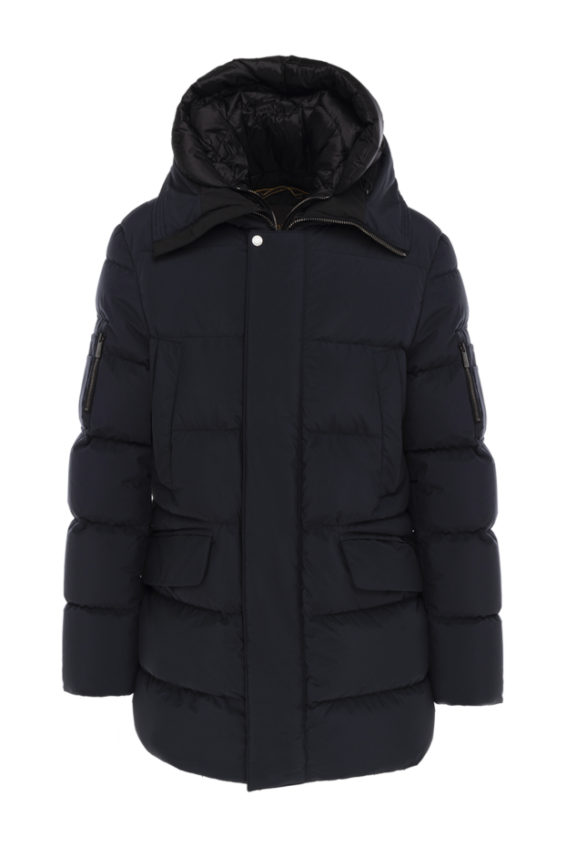 Moorer blue two-layer down jacket consisting of a jacket and a parka men's 174911 - photo 1