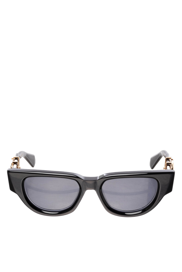 Valentino cat-eye sunglasses black with logo on temple women's 174922 - photo 1