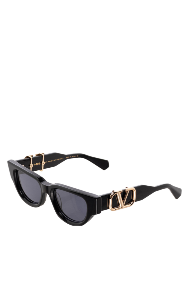 Valentino мысық көзді күннен қорғайтын көзілдірік қара дужкадағы логомен әйелдерге арналған 174922 - фото 3