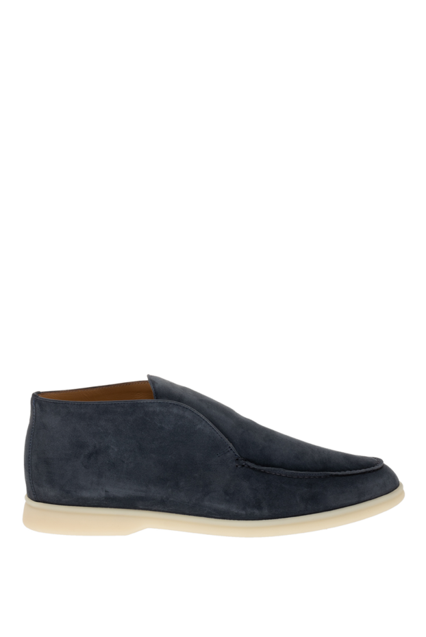 Loro Piana loafers for men suede blue 174953 - photo 1