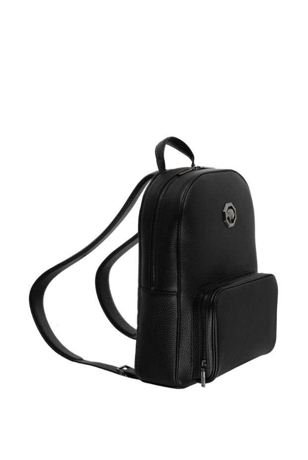 Stefano Ricci backpack made of genuine grained leather, black 175064 - photo 3