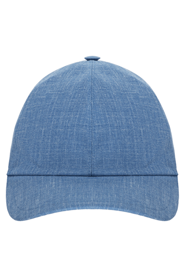 Cesare di Napoli cotton baseball cap in denim tone with texture
175085 - photo 1