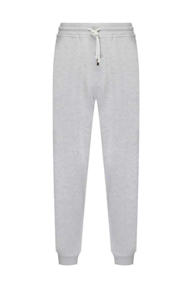 Brunello Cucinelli cashmere pants gray for men 175419 - photo 1