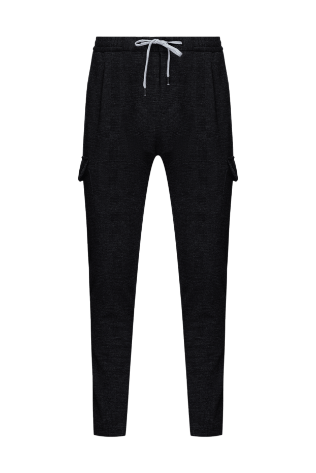 PT01 (Pantaloni Torino) спортивные брюки с накладными карманами и светлой кулиской
175479 - фото 1