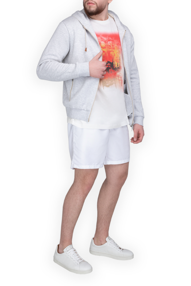 Eleventy gray cotton sweatshirt for men 175482 - photo 2