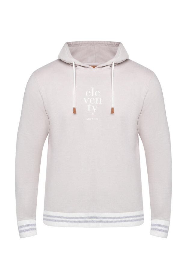 Eleventy beige cotton sweatshirt for men 175489 - photo 1