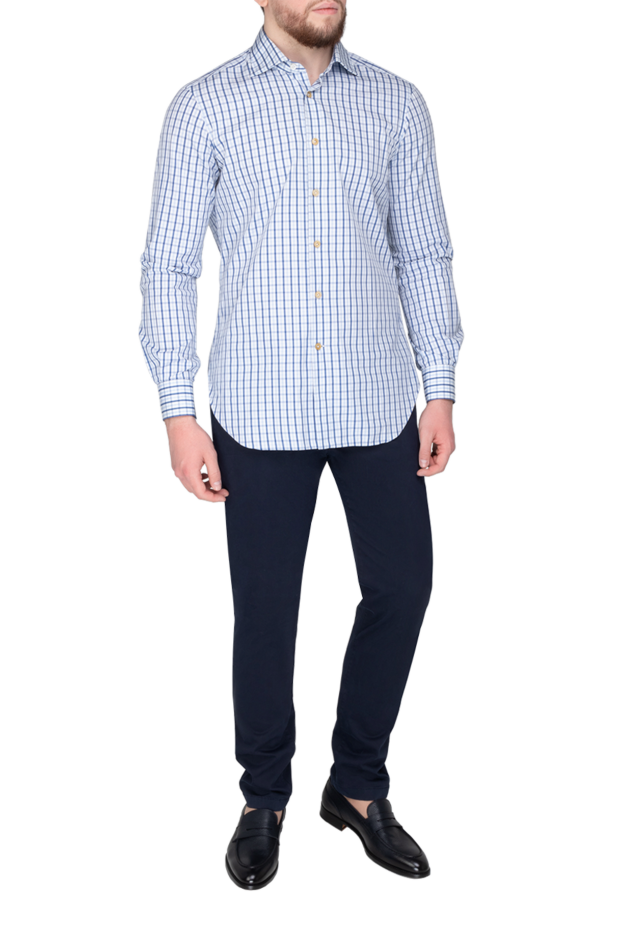 Eleventy men's blue slim fit chinos 175496 - photo 2