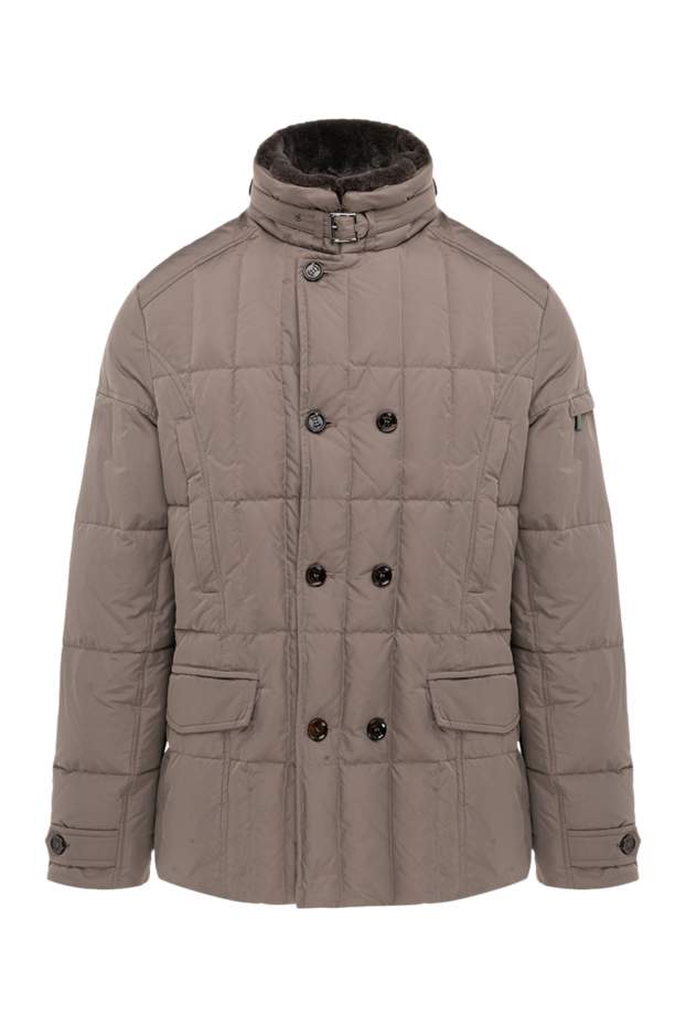 Moorer down jacket made of polyester beige for men 175523 - photo 1