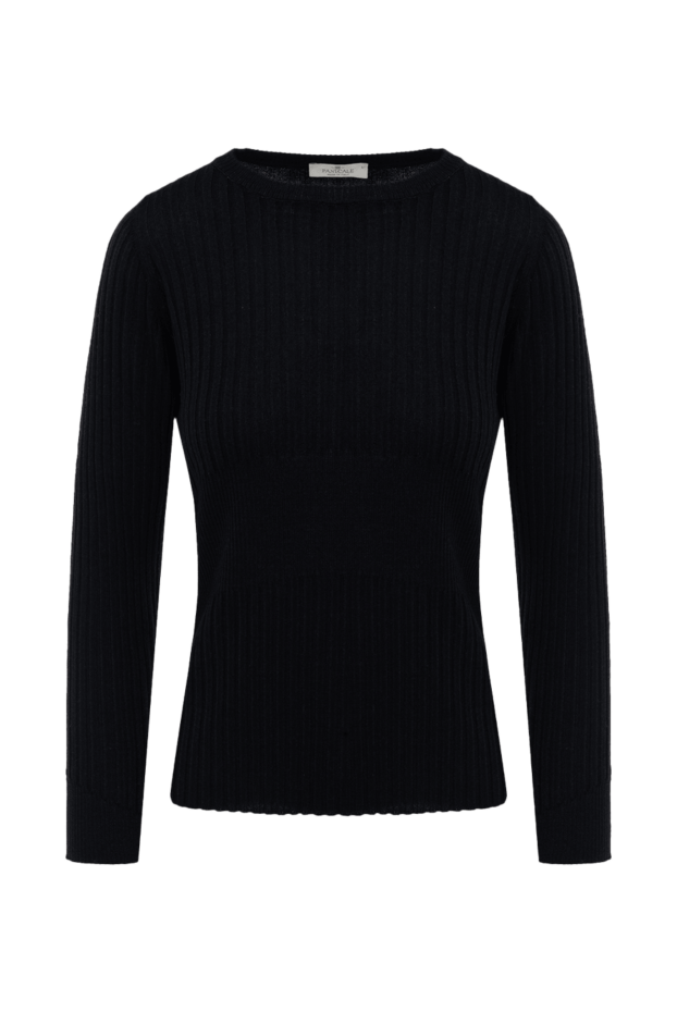 Panicale black wool and silk jumper for women 175568 - photo 1