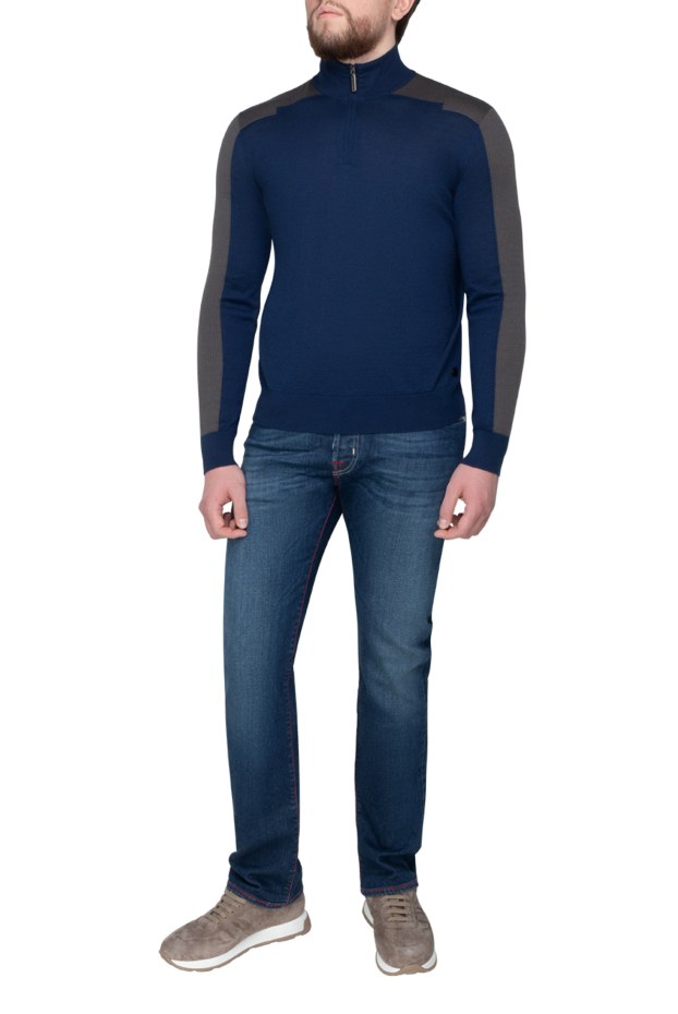 Stefano Ricci cashmere and silk tee for men brown 175682 - photo 2
