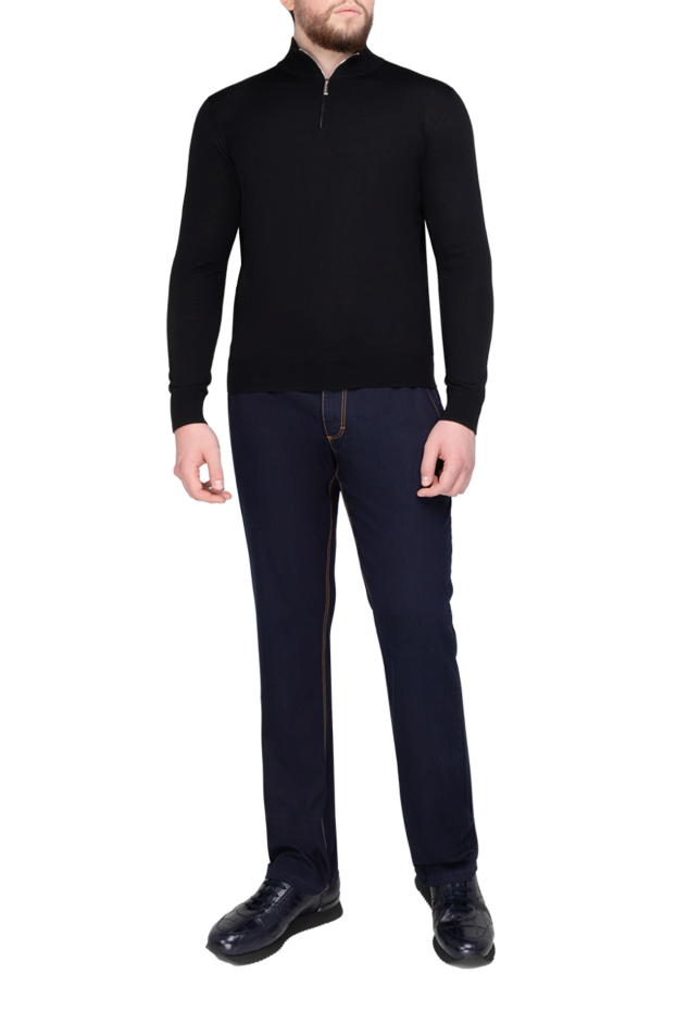Stefano Ricci trouser woolen black for men 175699 - photo 2