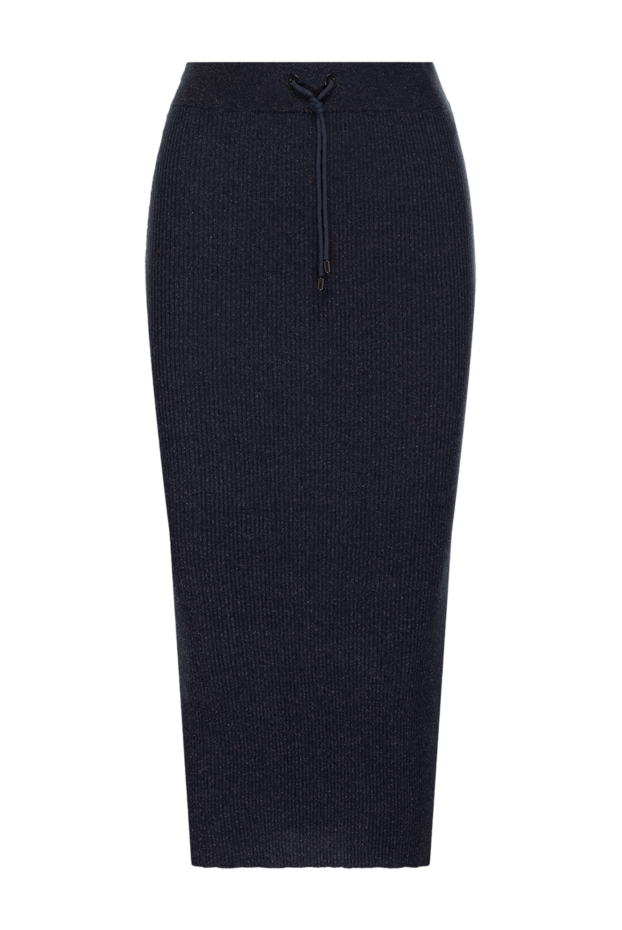Brunello Cucinelli blue skirt for women 175737 - photo 1