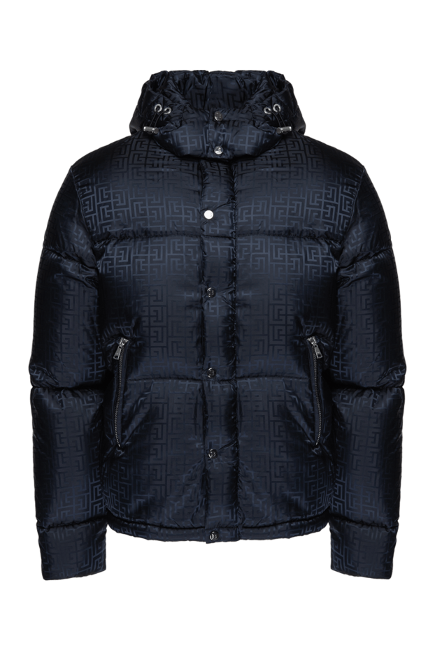 Balmain voluminous black down jacket with jacquard logo and hood
175779 - photo 1