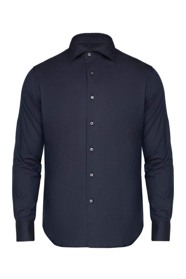 Alessandro Gherardi men's shirt made of cotton and polyamide black 175843 - photo 1