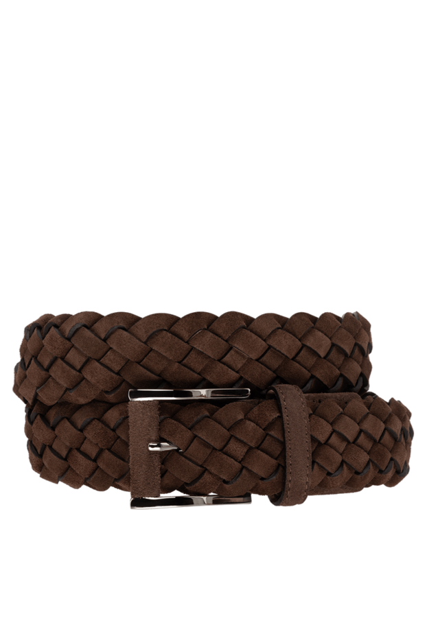 Cesare di Napoli braided brown suede belt with metal buckle
175847 - photo 1