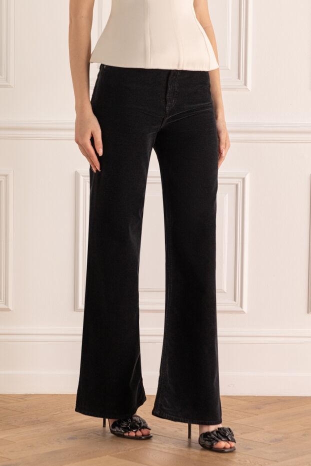 Citizens of Humanity black corduroy jeans women's 176186 - photo 3