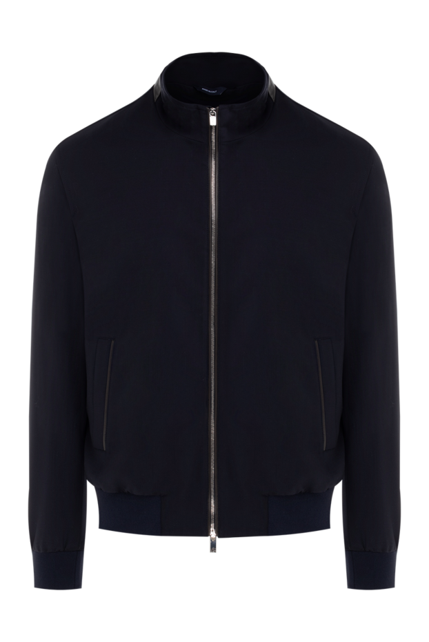 Tombolini jacket made of wool and elastane for men blue 176358 - photo 1