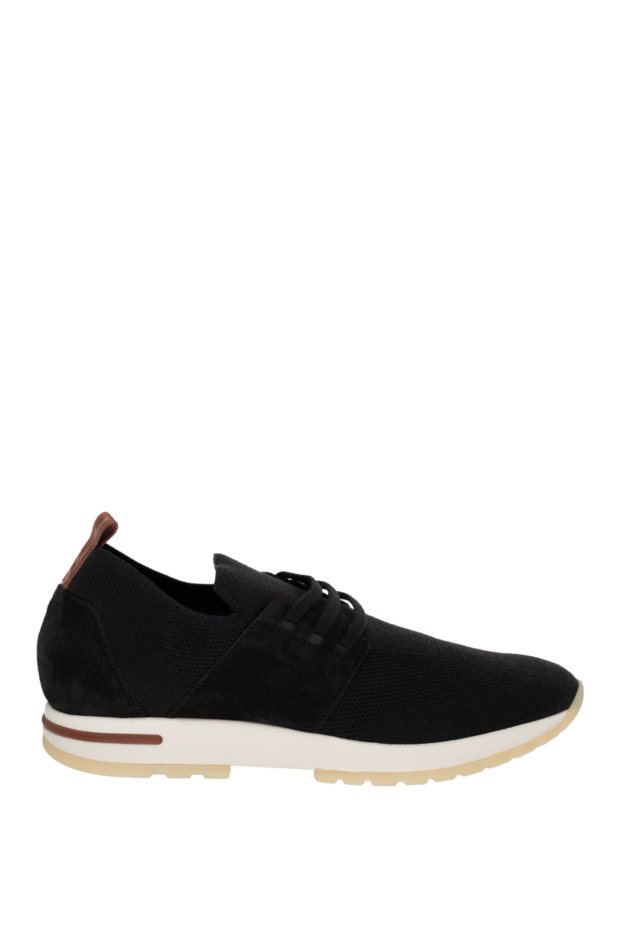 Loro Piana кроссовки лёгкие трикотажные чёрные с акцентом на пятке
176405 - фото 1