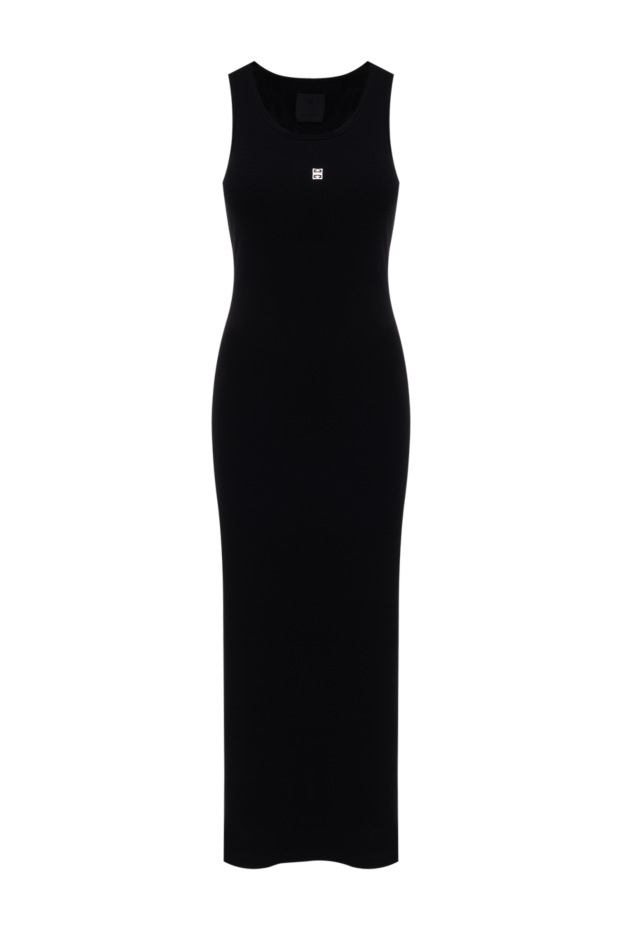 Givenchy women's black cotton sleeveless maxi dress
176462 - photo 1