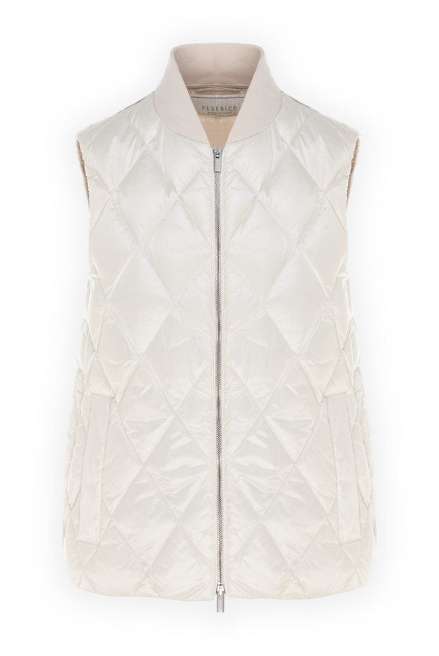 Peserico women's light cotton vest with diamond quilting
176610 - photo 1