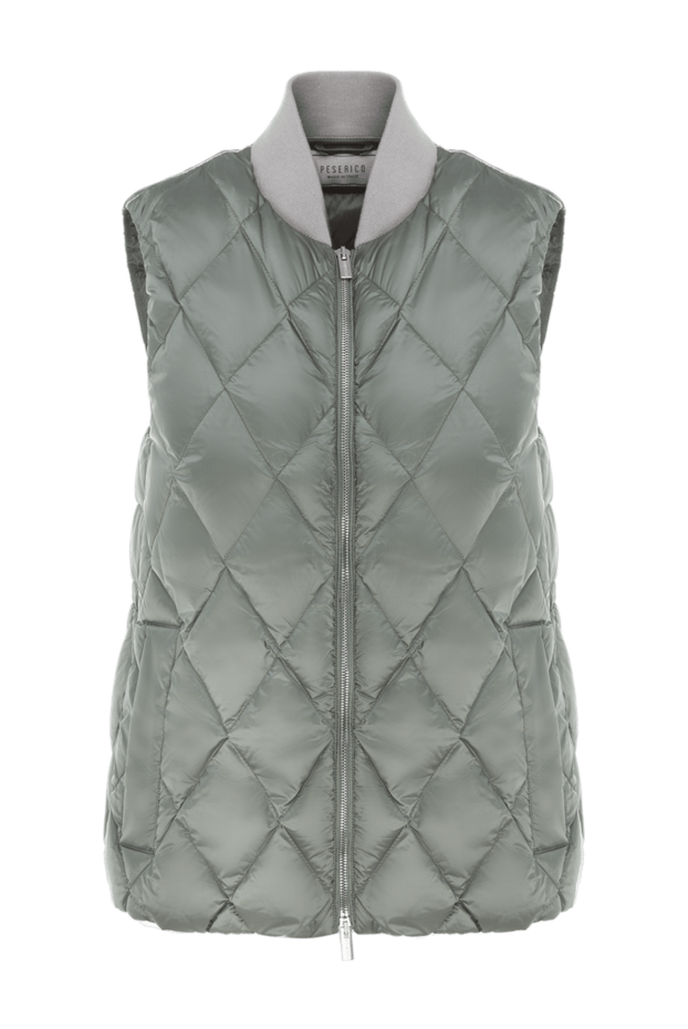 Peserico women's cotton vest green 176611 - photo 1
