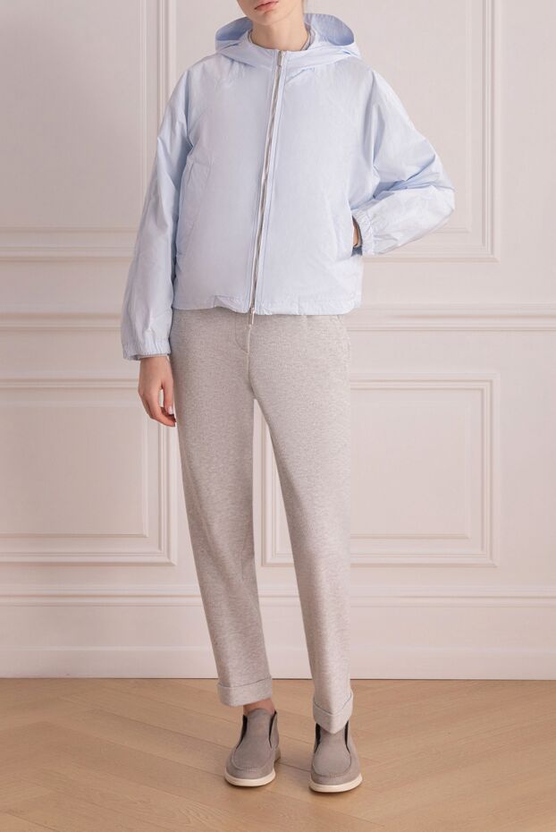 Polyester jacket for women blue - photo 2