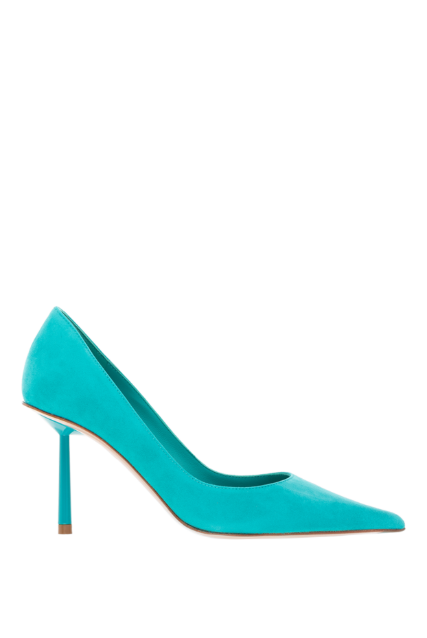 Le Silla green suede heels for women 176735 - photo 1