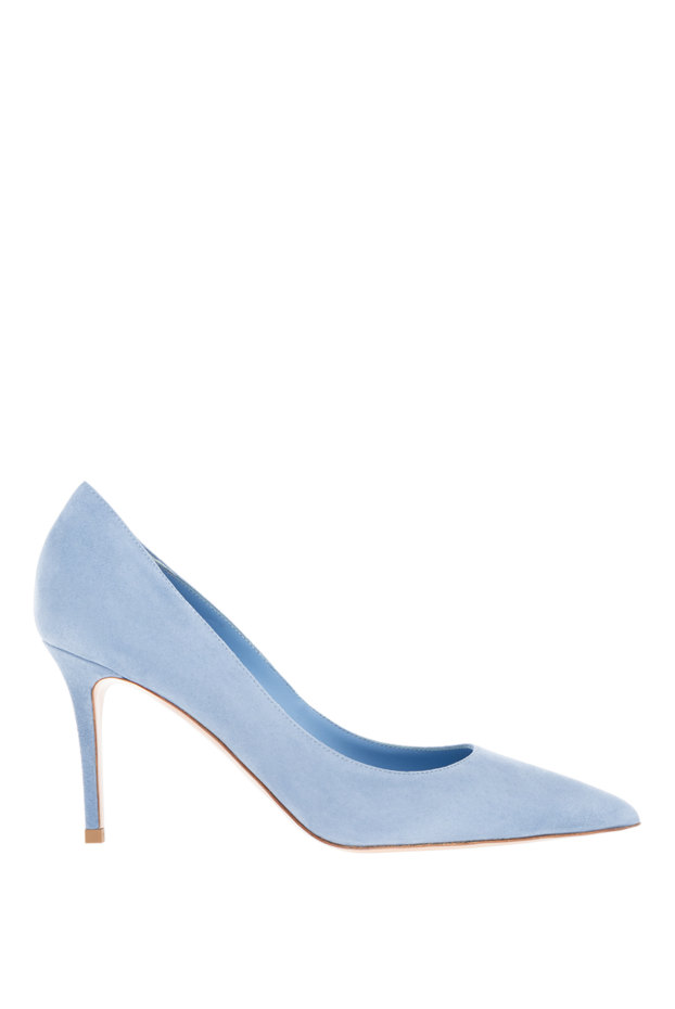 Le Silla blue suede heels for women 176737 - photo 1