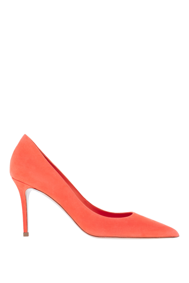 Le Silla orange suede heels for women 176738 - photo 1