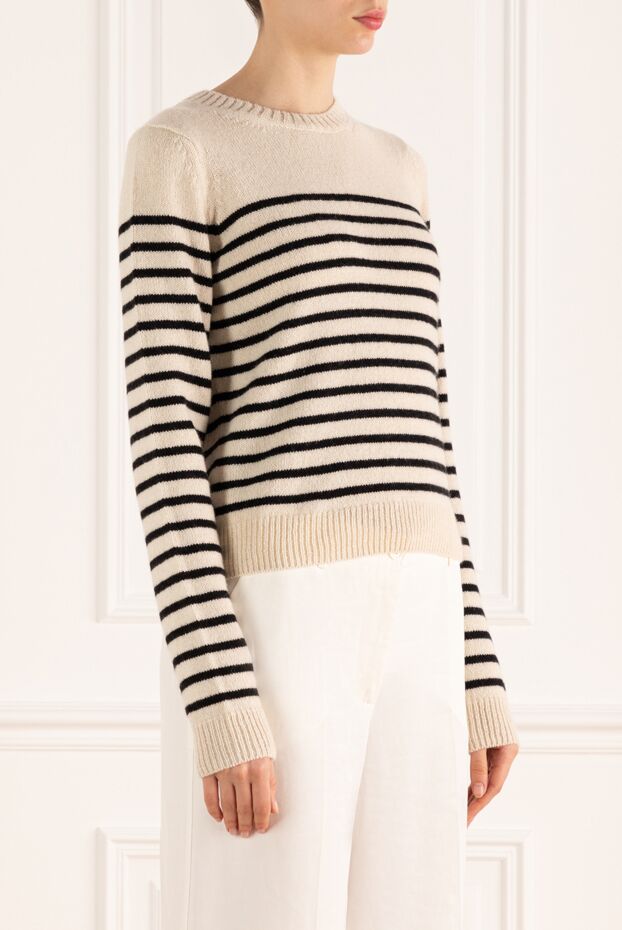 Khaite women's beige cashmere jumper 176775 - photo 3